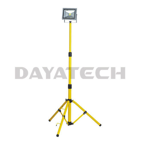 Lampu Kerja LED 20W dengan Tripod Kuning