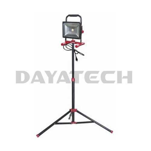 Lampu Kerja LED Tripod Portabel 30W Tukang Listrik Cerdas